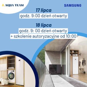 Dzień otwarty z firmą Samsung w Aqua Team